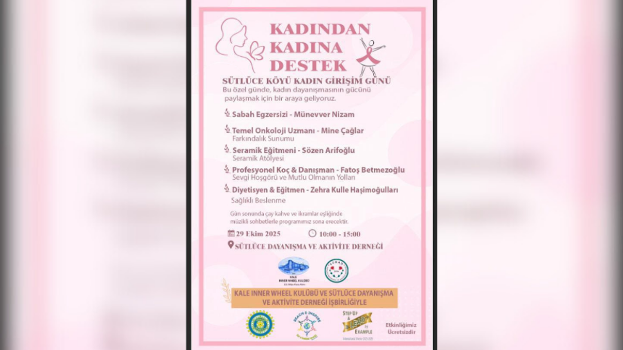 Sütlüce Dayanışma ve Aktivite Derneği’nden Kadın Girişim Günü
