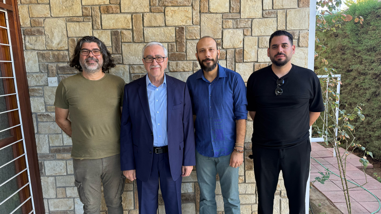 Bağımsızlık Yolu, Dördüncü Cumhurbaşkanı Akıncı’yı ziyaret etti