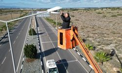 Lefkoşa Kuzey Çevre Yolunda aydınlatma sistemleri kurulacak