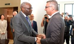 Erhürman-Diagne görüşmesi tamamlandı… Diagne: “Her iki liderle yapıcı şekilde çalışmayı dört gözle bekliyorum”