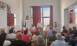 Fikri Ataoğlu Lefke’de Partililerle Buluştu