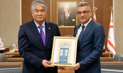 Cumhurbaşkanı Erhürman, TÜRKSOY Genel Sekreteri Sultan Raev’i Kabul Etti