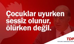 TDP: Şeffaf bir soruşturma istiyoruz