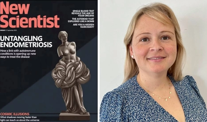 Kıbrıslı Türk biliminsanı Nilüfer Rahmioğlu'nun çalışması New Scientist dergisine kapak oldu