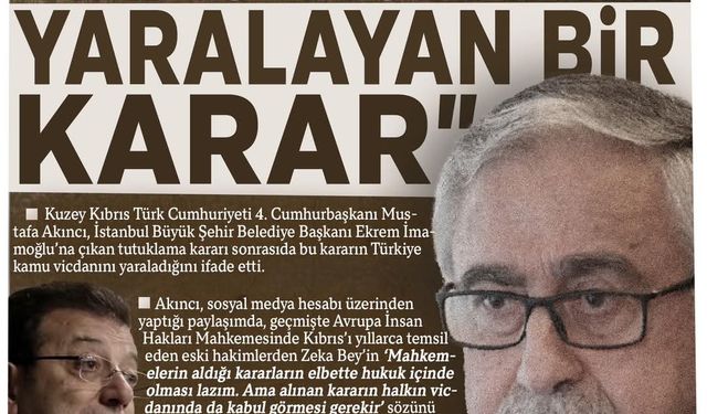 “KAMU VİCDANINI YARALAYAN BİR KARAR”
