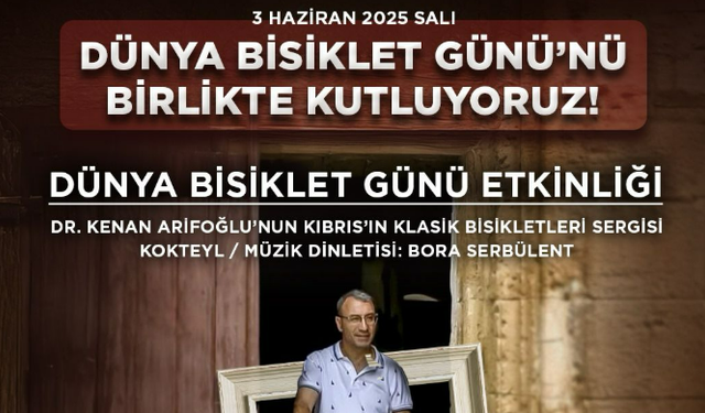 KTTB’den Kıbrıs’ın Klasik Bisikletleri Sergisi ve müzik dinletisi