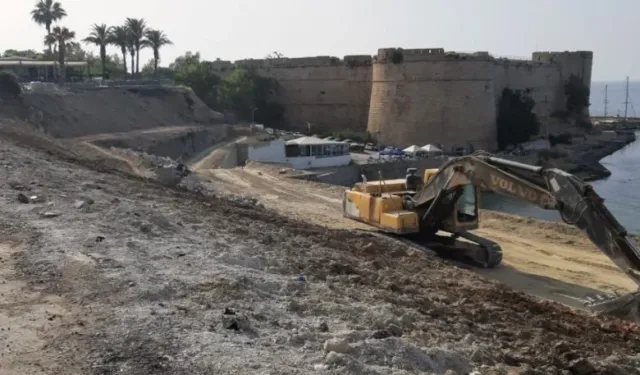 Yüksek İdare Mahkemesi’nden Girne Kalesi’nin arkasındaki düzenlemelere ara emri!
