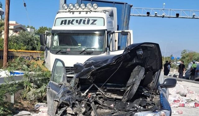 Polis, Girne-Alsancak Çevre Yolu’nda meydana gelen kazanın detaylarını açıkladı
