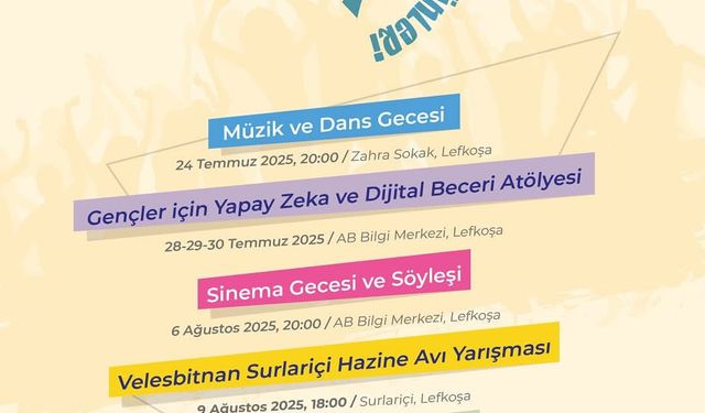 HASDER 16. Lefkoşa Gençlik Günleri , “Müzik ve Dans Gecesi”yle başlıyor