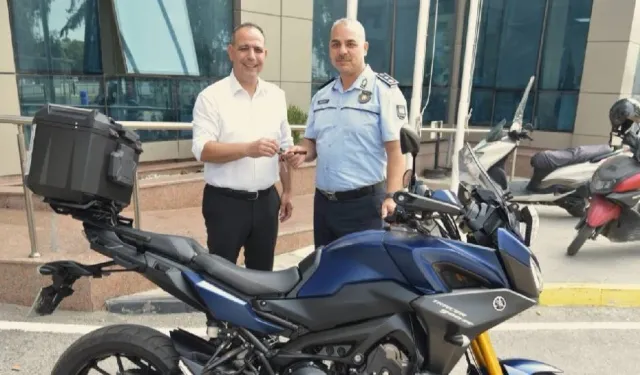 LTB’den Lefkoşa Polis Müdürlüğü’ne motosiklet