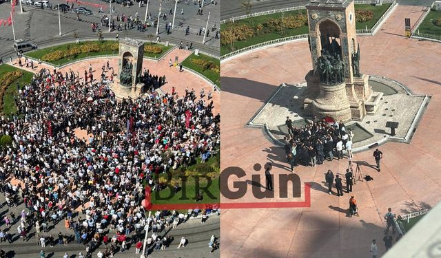 Kayyumun yalnızlığı: Özgür Özel kalabalığa, Gürsel Tekin boşluğa seslendi