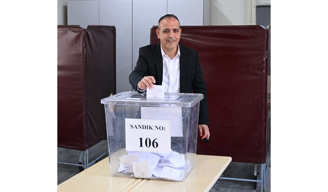 Başkan Harmancı oyunu kullandı