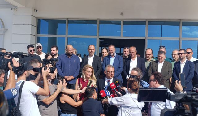 Erhürman'a sandıkta Çeler ve Harmancı eşlik etti.