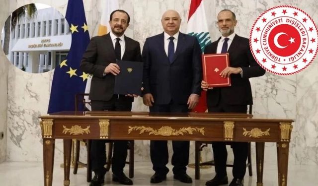 Lefkoşa ve Ankara’dan Güney Kıbrıs–Lübnan MEB Anlaşmasına Sert Tepki