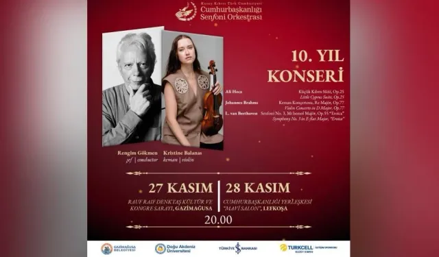 Cumhurbaşkanlığı Senfoni Orkestrası 10. yılını özel konserlerle kutluyor