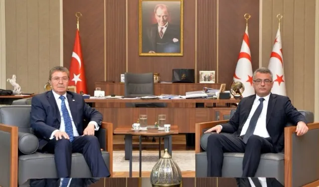 Cumhurbaşkanı Erhürman, Başbakan Üstel’i kabul etti