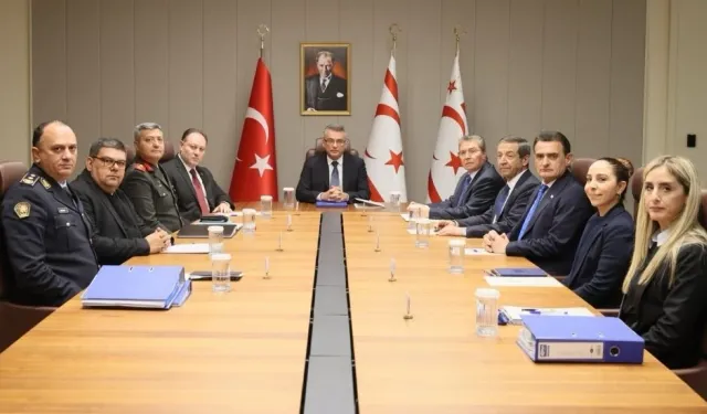 Cumhurbaşkanı Erhürman, Cumhuriyet Güvenlik Kurulu’nu "Kurşunlanma olayı" gündemiyle topladı