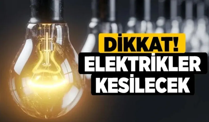 Gönyeli Yenikent’te yarın 2 saatlik elektrik kesintisi…