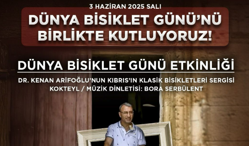 KTTB’den Kıbrıs’ın Klasik Bisikletleri Sergisi ve müzik dinletisi