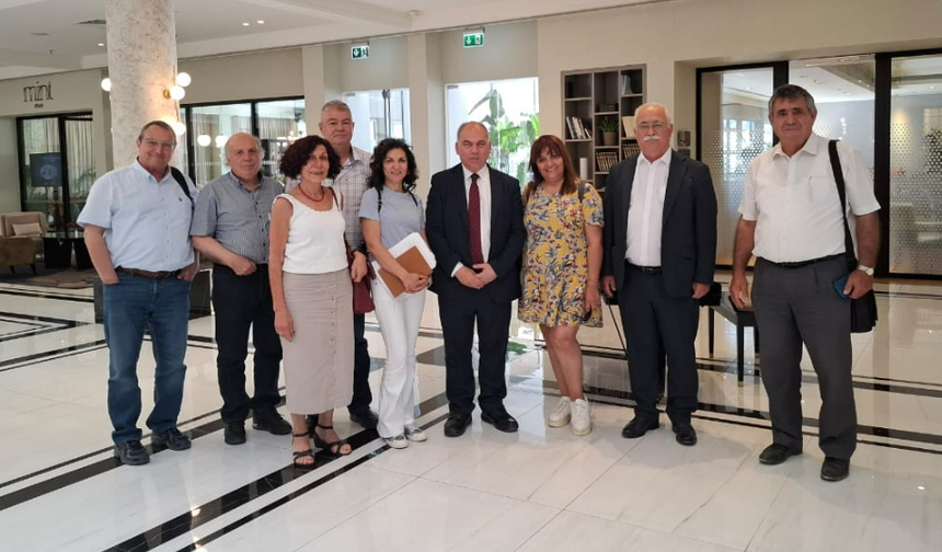 İki Toplumlu Barış İnisiyatifi, İngiliz Karma Parlamento heyeti ile görüştü
