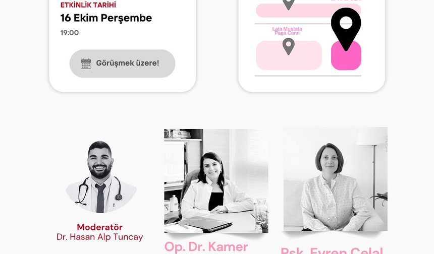 “Pembe Perspektif: Umut Farkındalıkla Başlar” etkinliği Gazimağusa'da düzenlenecek